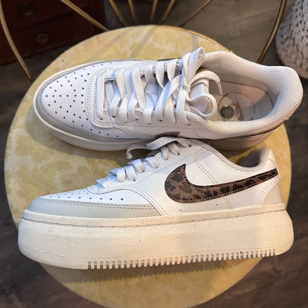 Nike Leopard print Air forces- NWOT